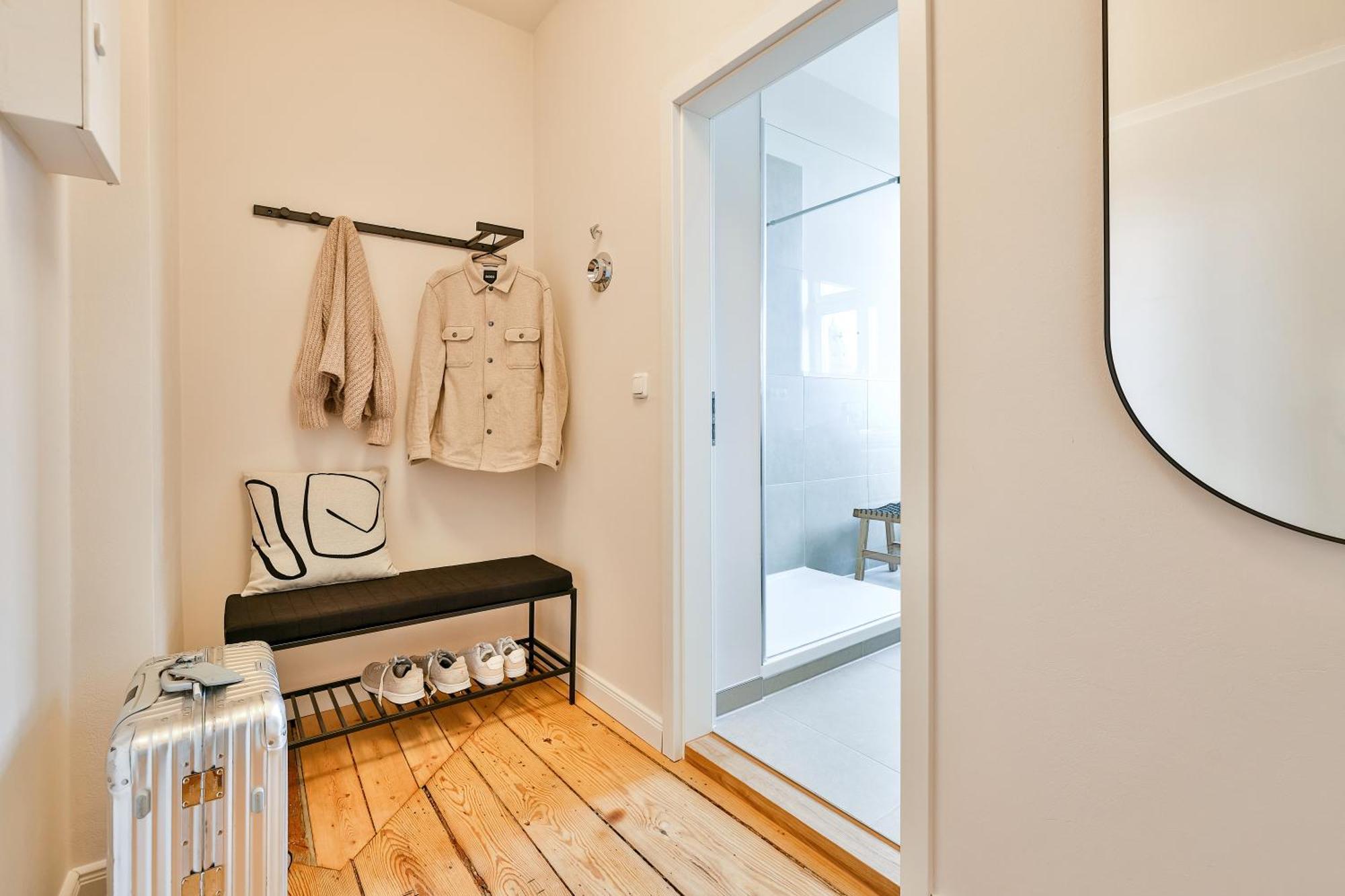 Apartments Am Bahnhof Στράλσουντ Δωμάτιο φωτογραφία